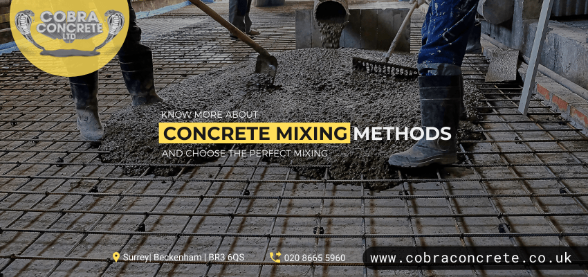 concrete mixing methods