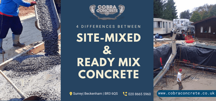 Know The Differences Between Site-Mixed And Ready Mix Concrete